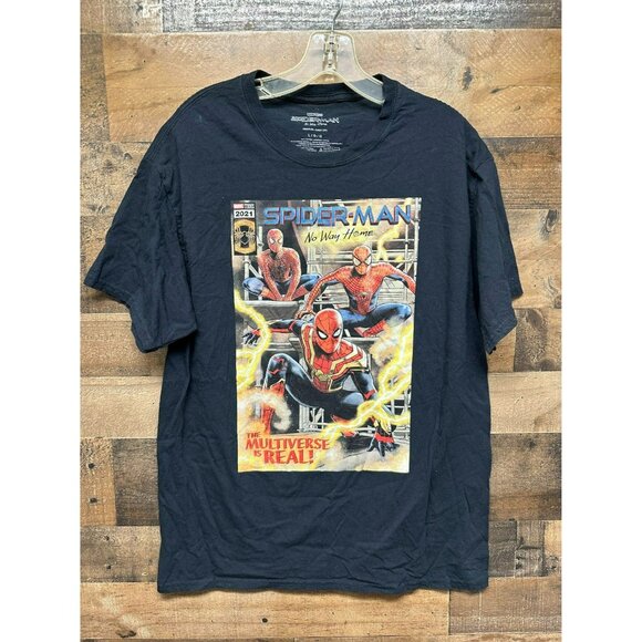 Marvel‎ Spiderman No Way Home Adult T-Shirt Size Large - Picture 1 of 3